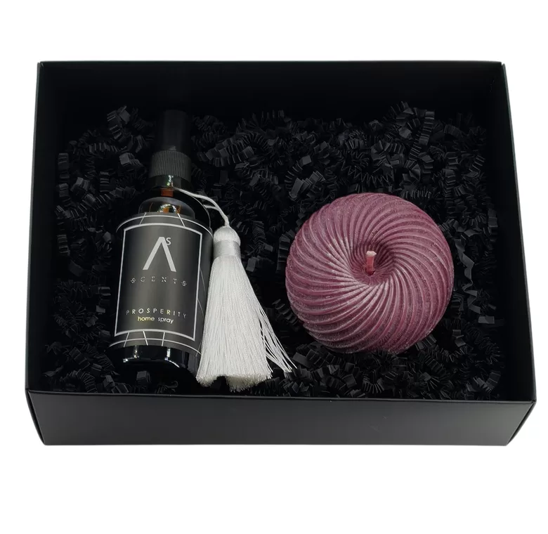Gift set – Spray home fragrance 100 ml and Festive candle “Apple”
