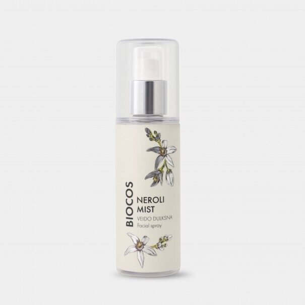 Drėkinanti ir gaivinanti veido odos dulksna NEROLI MIST, 125 ml