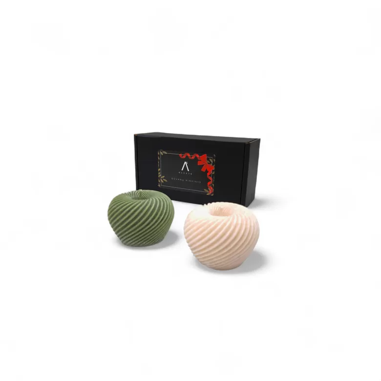 Gift set – two festive candles