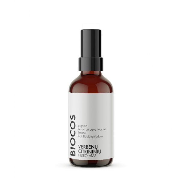 Natūralus verbenų vanduo - hidrolatas, ekologiškas, 100ml