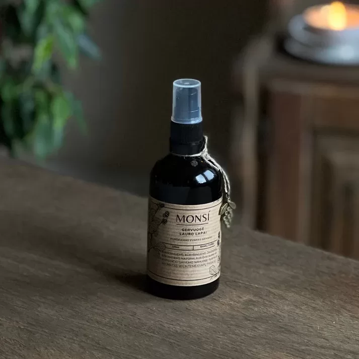 Purškiamas namų kvapas 100 ml | Gervuogė ir lauro lapas