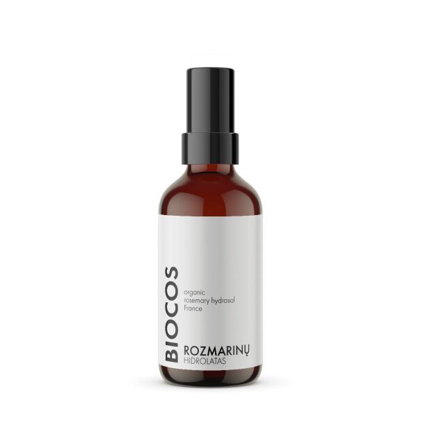 Natūralus rozmarinų vanduo - hidrolatas, 100ml