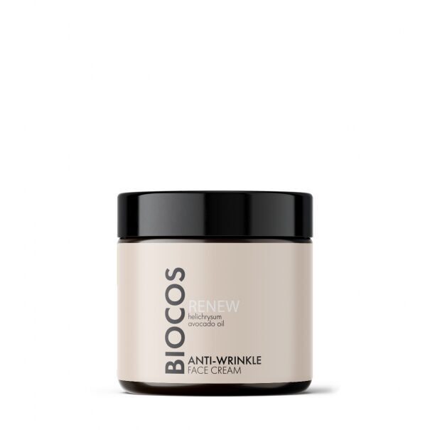 Priešraukšlinis veido kremas brandžiai odai ANTI - WRINKLE
