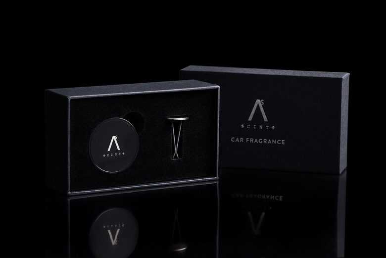 Car interior air freshener for air vents