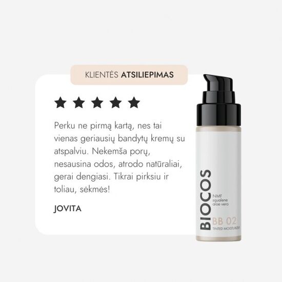 BB KREMAS suteikiantis atspalvį ir drėkinantis odą