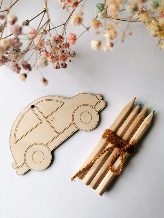 Medinė mašinėlė spalvinimui