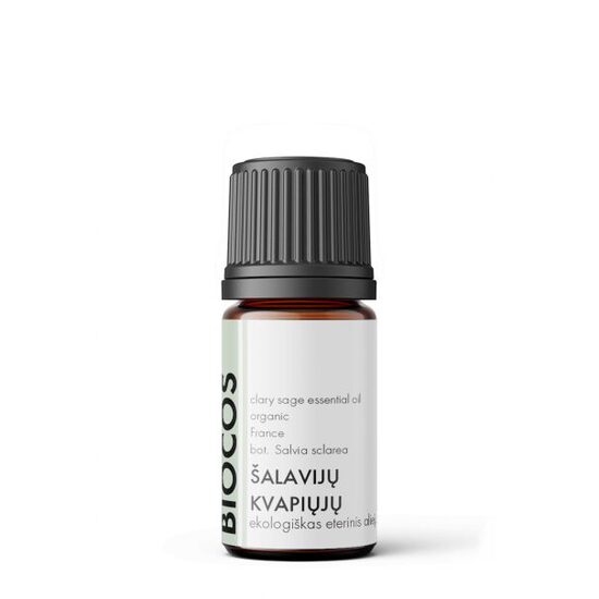 Šalavijų (kvapiųjų) ekologiškas eterinis aliejus, 3 ml
