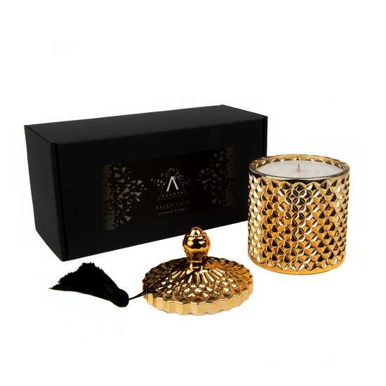 Žvakė stikliniame spalvotame inde 250gr