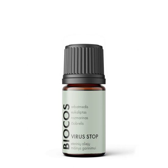 VIRUS STOP eterinių aliejų mišinys, 5 ml